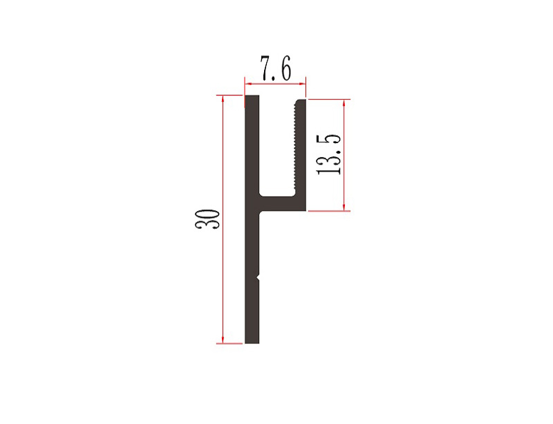 FS30 30MM ALUMINUM CLIP PROFILE TO FIT ANY PROFILE