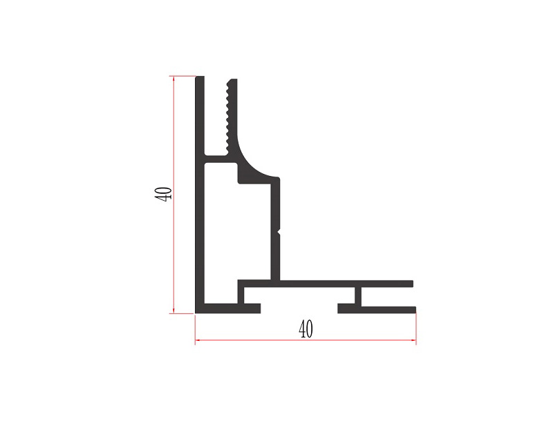 FS40 Single side profile 40