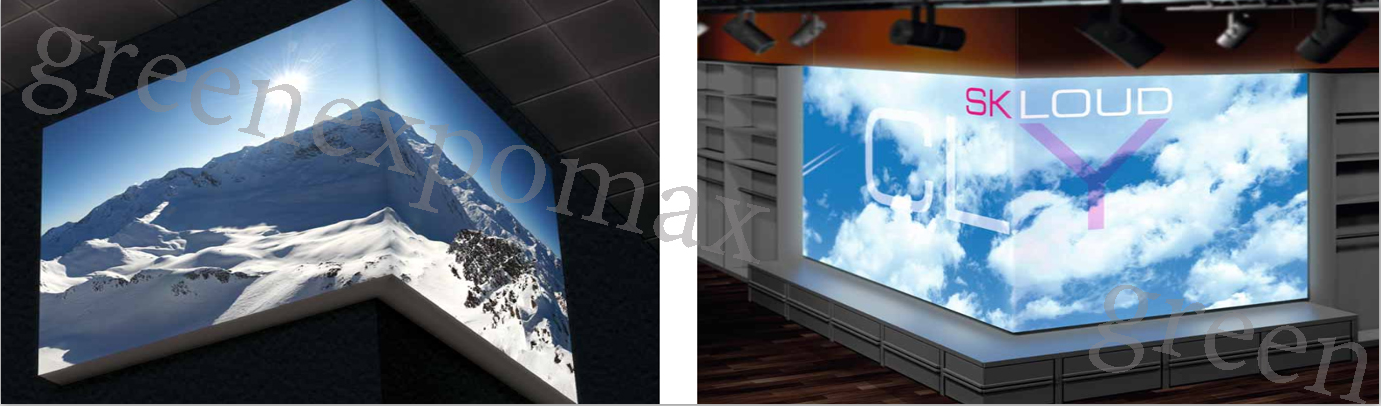 100MM WALL AMOUNTED SLIM LED LIGHT BOX