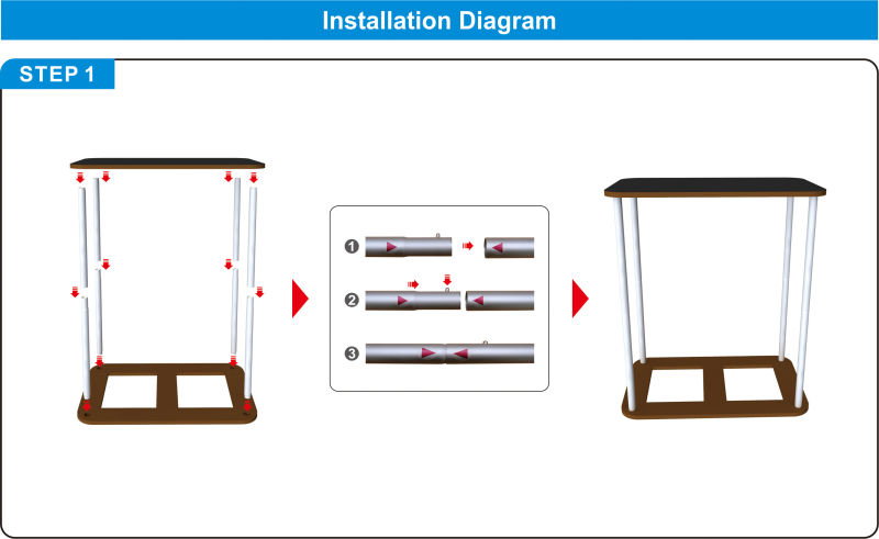 Counter table